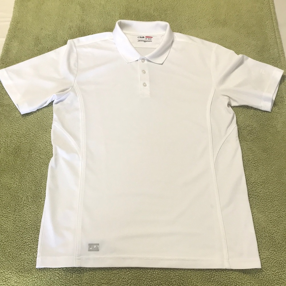 Fila Golf Shirt White Size M